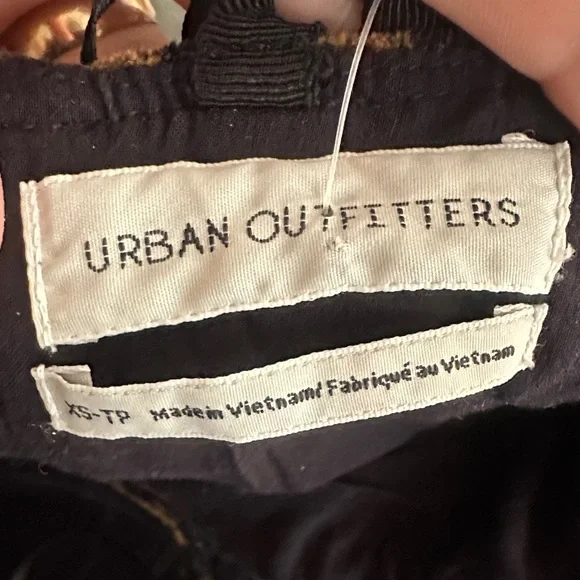 Urban Outfitters Black and Gold Dress - Picture 2 of 4